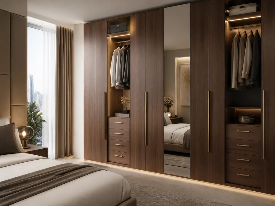 Custom wardrobe and premium bedroom storage